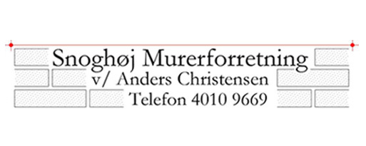 Snoghøj Murerforretning v/Anders Steen Christensen